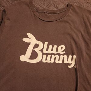 Blue Bunny Brown T-Shirt